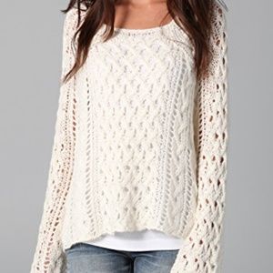 EUC Free People White Pegasus Sweater!